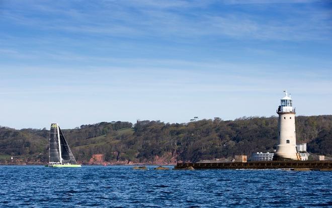 World Record for Phaedo^3 - Bermuda to Plymouth © Rachel Fallon-langdon
